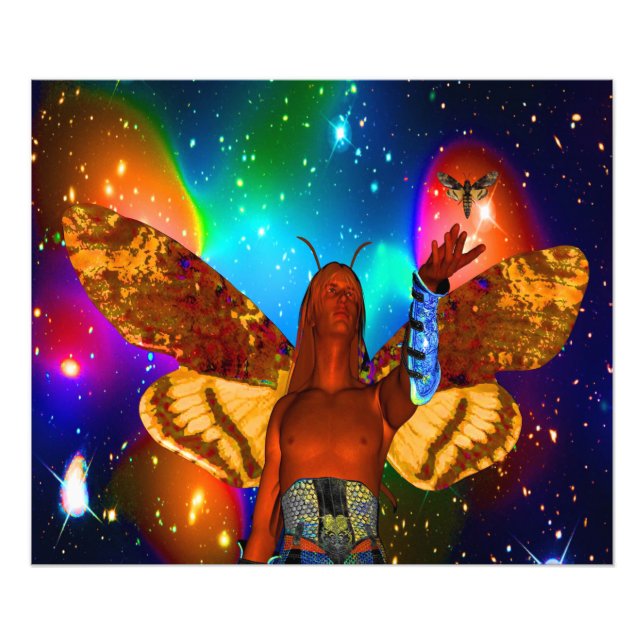 Star Moth Fotodruck (Vorne)