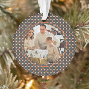Star Motif photo Noël personnalisé