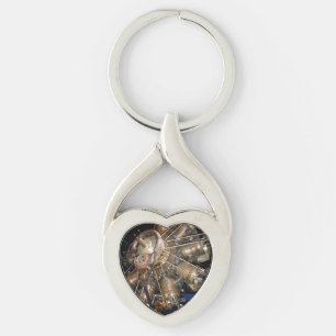 Star Motor Heart Keychain Schlüsselanhänger