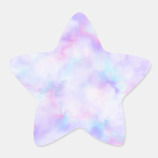 Star Multicolor Labels and Sticker  (Vorderseite)