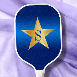 Star Navy Blue Pickleball Star Player Monogram Schläger