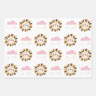 Star Of Bethlehem Flower Geschenkpapier Set