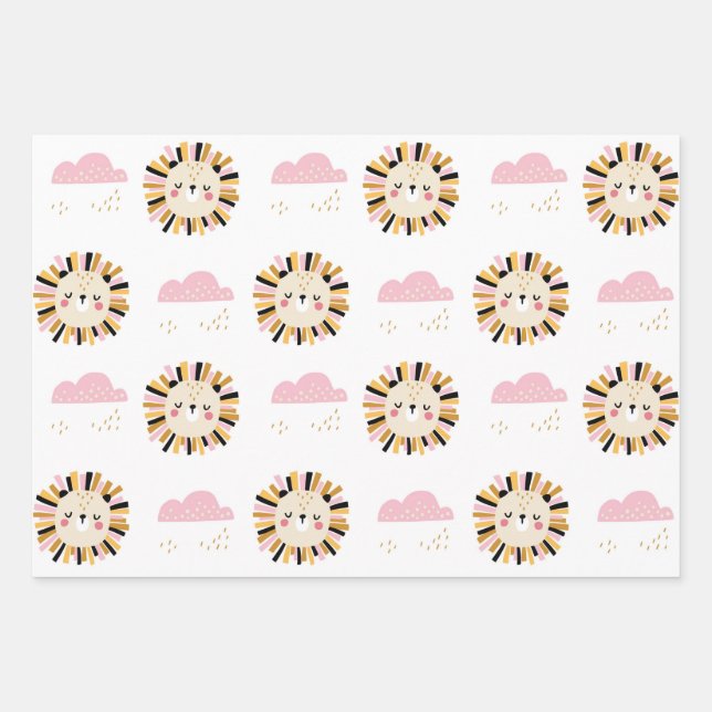 Star Of Bethlehem Flower Geschenkpapier Set (Vorderseite)