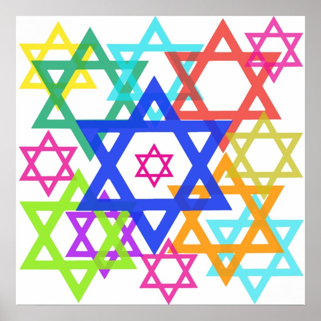 Star of David poster (Vorne)