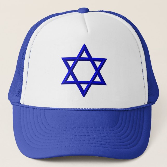 Star of David Truckerkappe (Vorderseite)