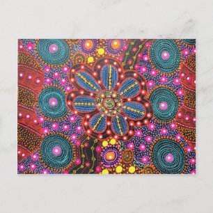 Star Path by Karen Bird Ngale Postkarte
