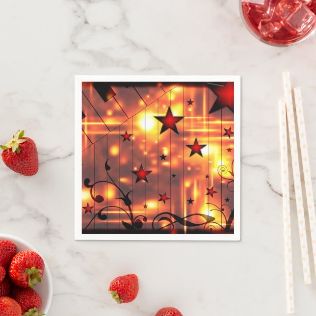 Star Pattern Serviette (Beispiel)