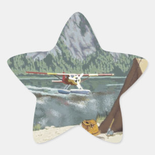 Star Pilot Stern-Aufkleber