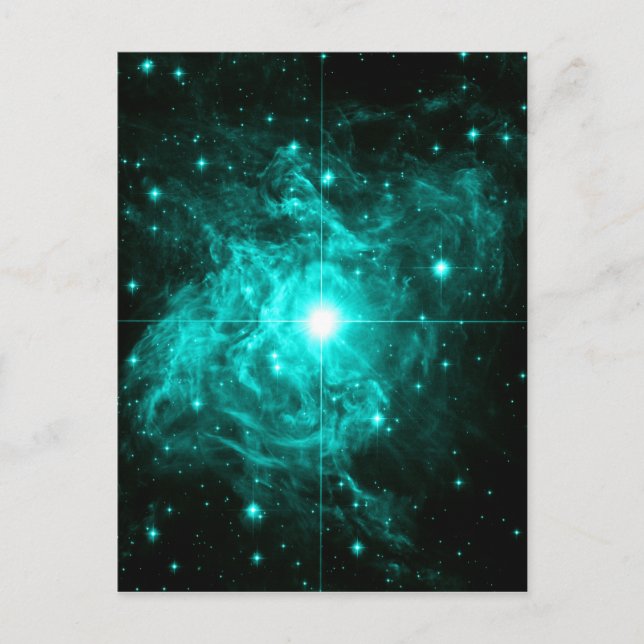 Star Postkarte (Vorderseite)