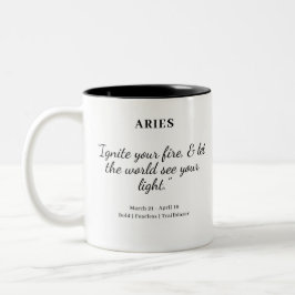 Star Power: Aries Astrologie Tasse