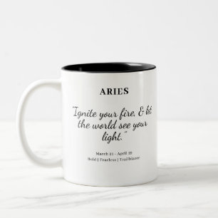Star Power: Aries Astrologie Tasse