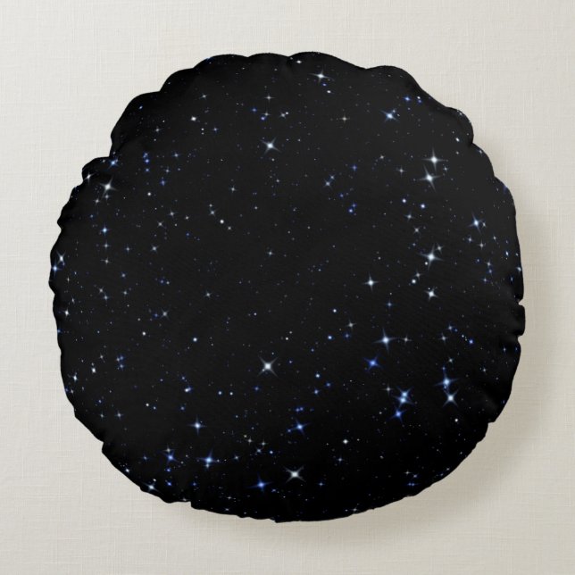 Star Power Deep Space Rundes Kissen (Vorderseite)