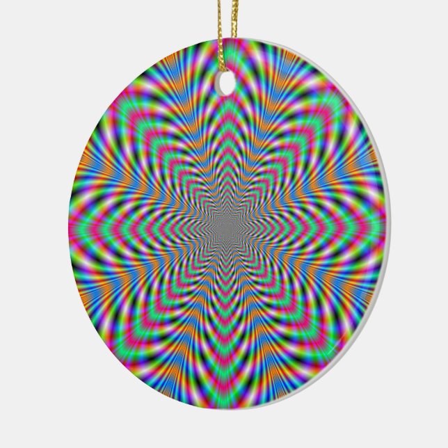 Star Psychedelic Ornament (Links)