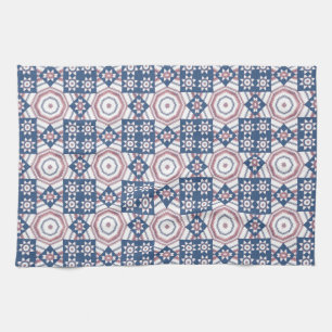 Star Quilt Style Vintage Küche Handtuch
