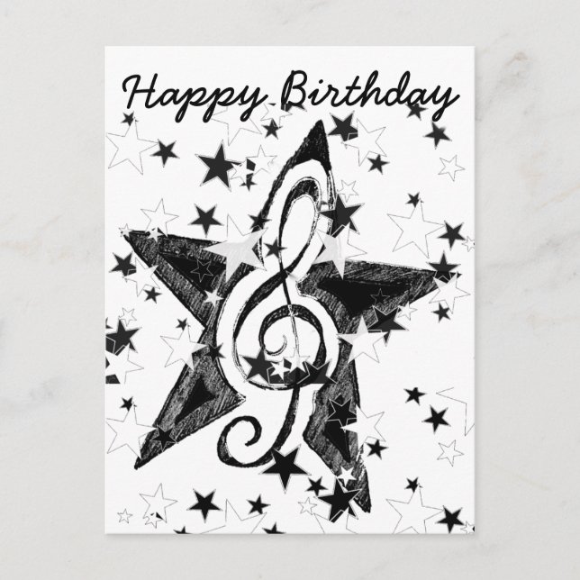 Star Rocks__ Postkarte (Vorderseite)