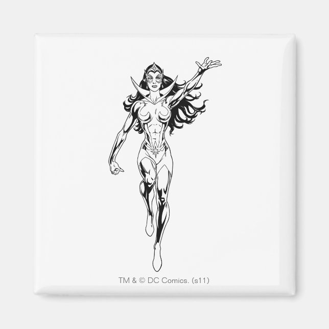 Star Sapphire 6 Magnet (Vorne)