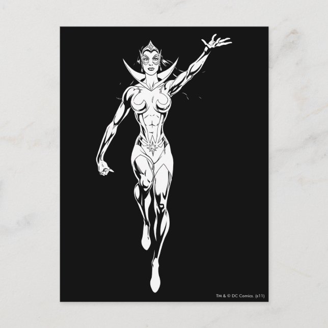 Star Sapphire 6 Postkarte (Vorderseite)