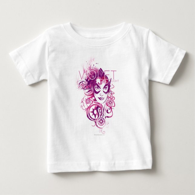 Star Sapphire Grafik 3 Baby T-shirt (Vorderseite)