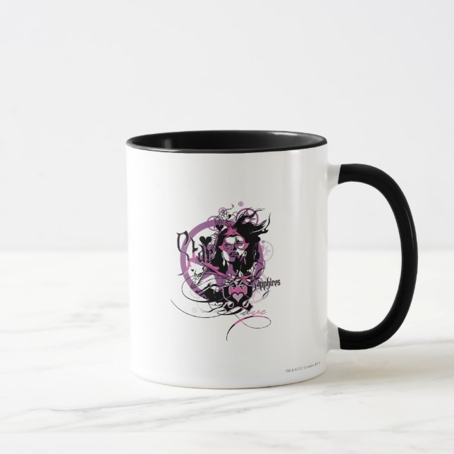 Star Sapphire Graphic 6 Tasse (Rechts)
