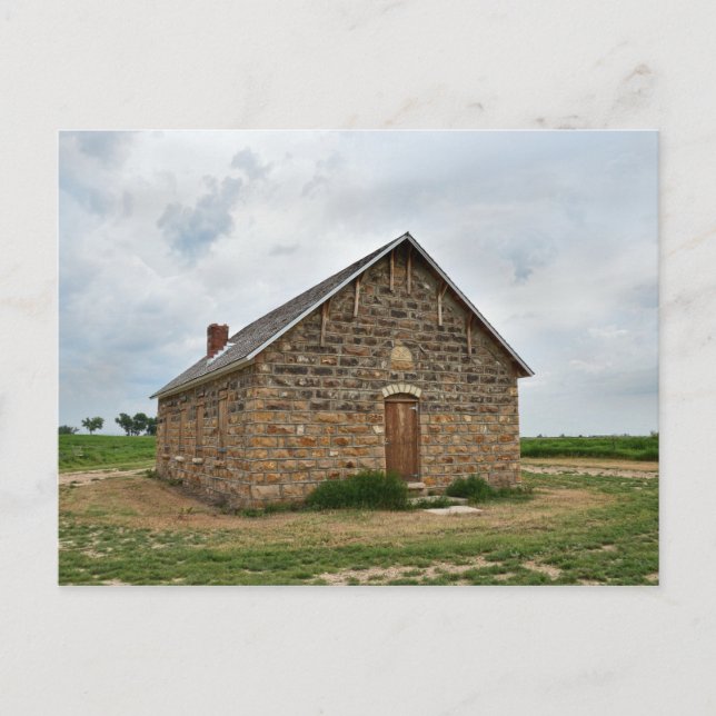 Star School, Bent Landkreis, Colorado Postkarte (Vorderseite)