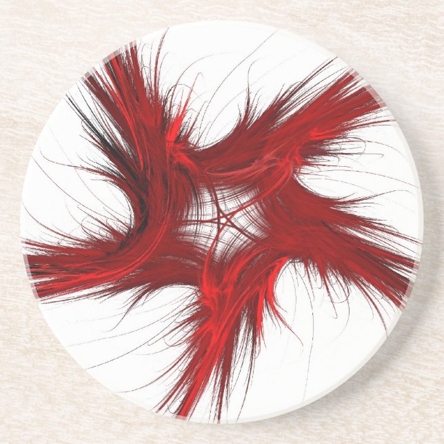 Star Series-2— Red Star Untersetzer 1 (Vorne)