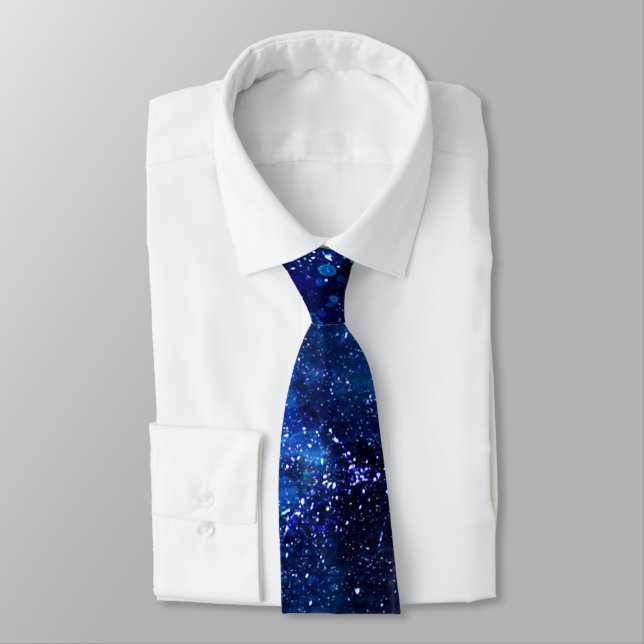 Star Sky Starfield Cosmos Stardust Krawatte (Gebunden)
