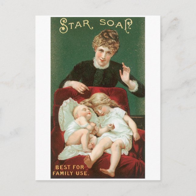 Star Soap Postkarte (Vorderseite)