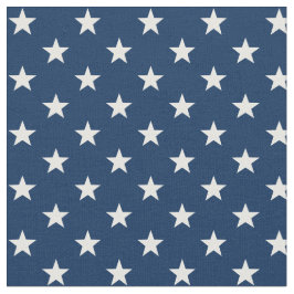 Star Spangled 1/2" Stars Blue USA Stoff