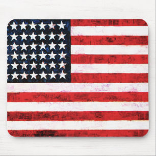 Star Spangled Banner - Amerikanische Flagge Mousepad