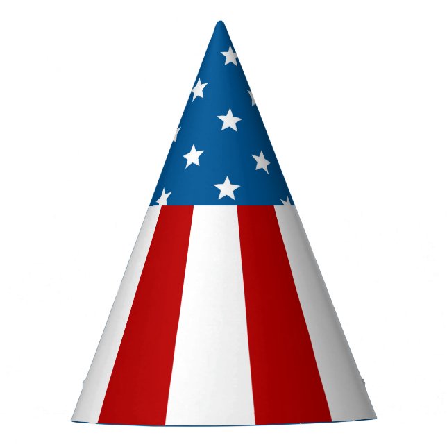 Star Spangled Banner  Partyhütchen (Vorderseite)