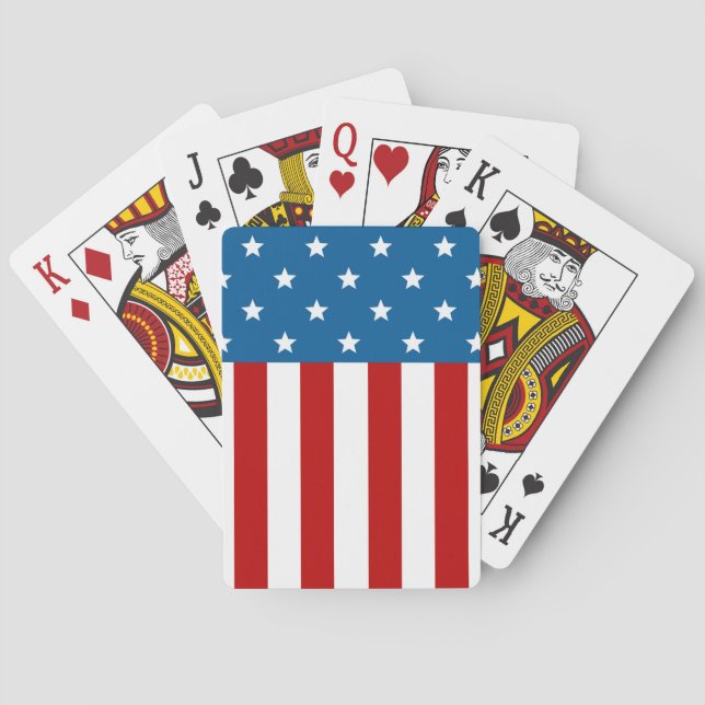 Star Spangled Banner Spielkarten (Rückseite)