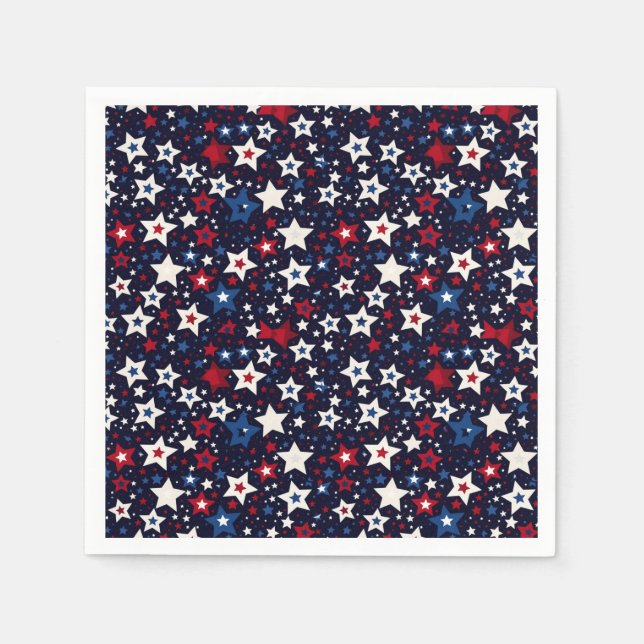 Star-Spangled Celebration Serviette (Vorderseite)