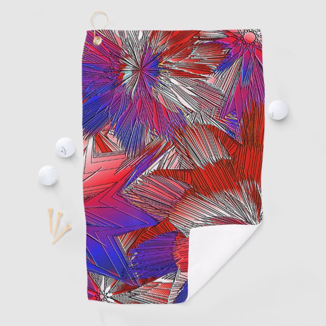 Star Spangled Golfhandtuch (Insitu)