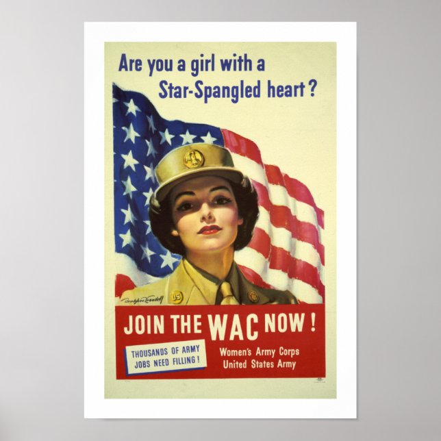 Star-Spangled Herz Poster (Vorne)