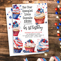 Star Spangled Little Cupcake jedes Alters Kinderge