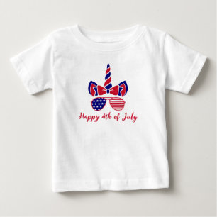 Star-Spangled Unicorn Magic Baby T-shirt