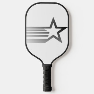 Star Speed Jet Schwarzverlauf - Weiß Pickleball Schläger