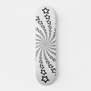 Star Spiral: Schwarze Sterne: Skateboard