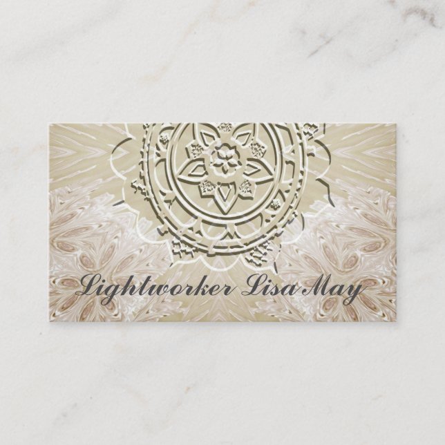 Star Spiritual Light Reiki Visitenkarte (Vorderseite)