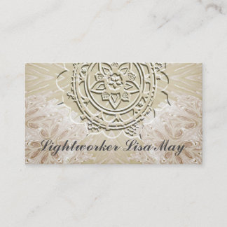 Star Spirituel carte de visite Reiki lumière