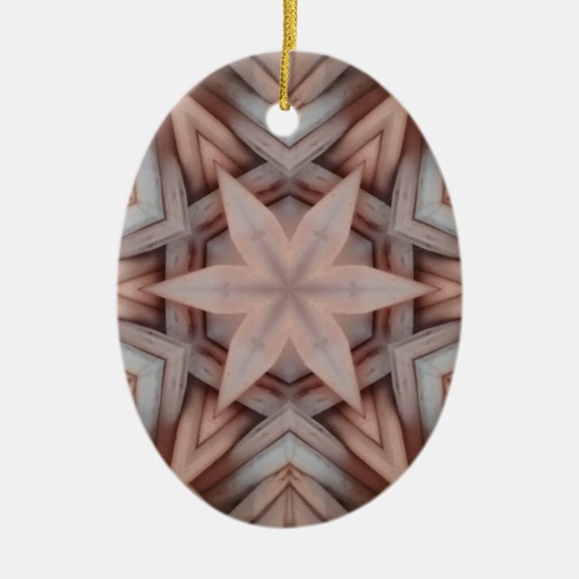 Star Starfish Dream Keramik Ornament (Vorne)