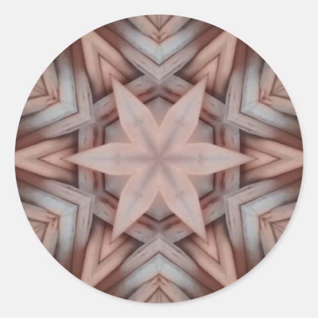 Star Starfish Dream Runder Aufkleber (Vorderseite)