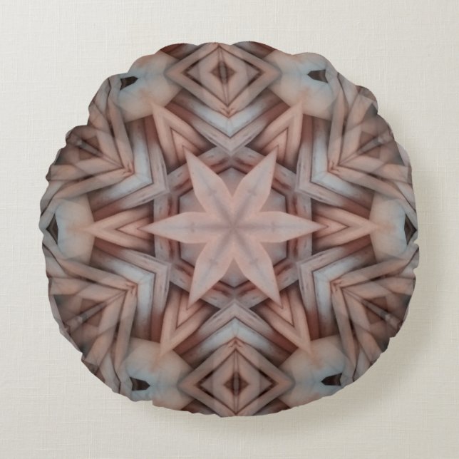 Star Starfish Dream Rundes Kissen (Vorderseite)
