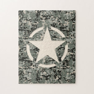 Star Stencil auf digitaler Seite