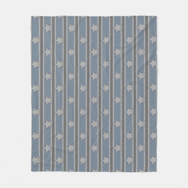 Star Strip Fleecedecke (Vorderseite)