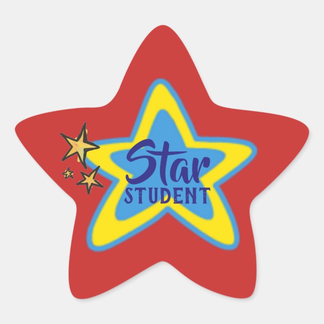 Star Student Stickers (Vorderseite)