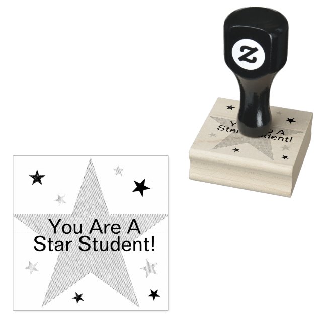 Star Student Teachers Award Förderung Rubber Gummistempel (Stempel)