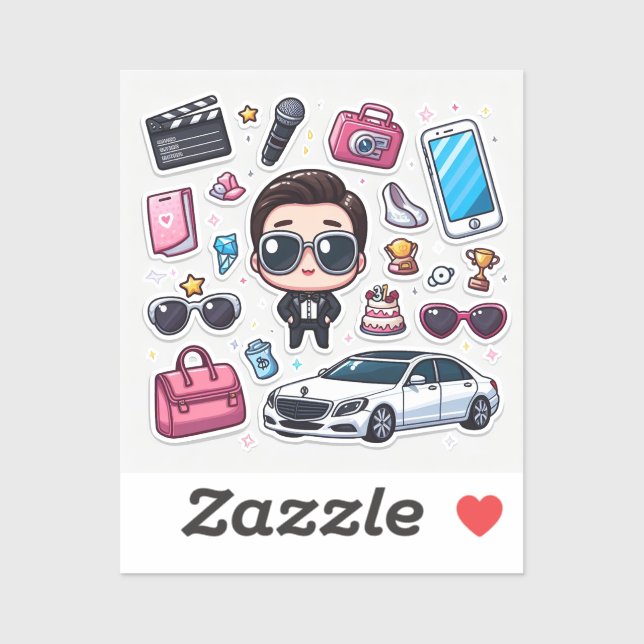 Star Style Essentials (Fabian) Aufkleber (Blatt)