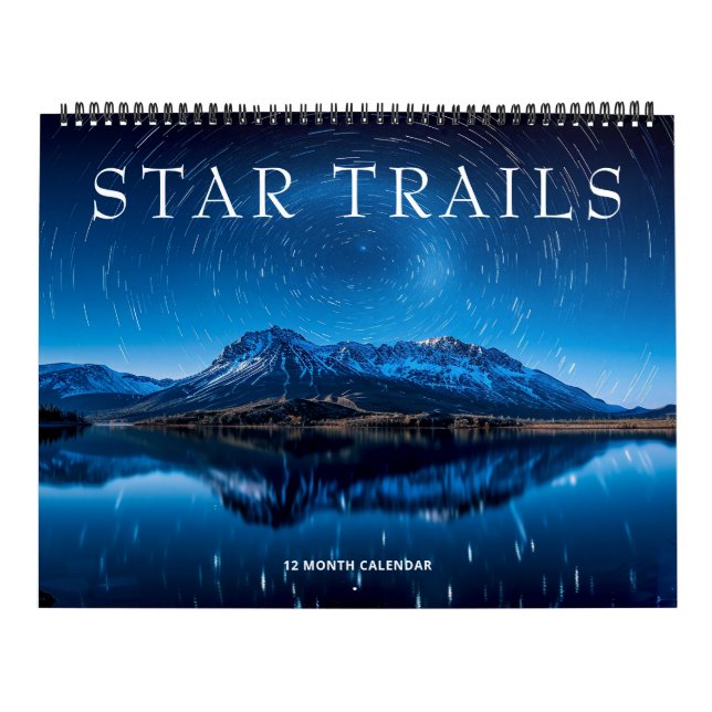 Star Trails Kalender (Titelbild)