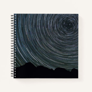 Star Trails um Polaris herum   Ingalls Pass Notizbuch